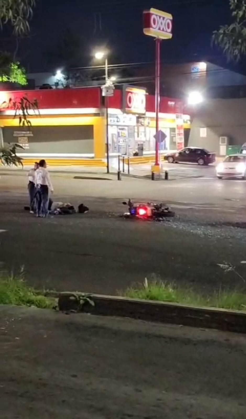 Motociclista resulta lesionad0 tras accidente en la avenida Madero Poniente de Morelia