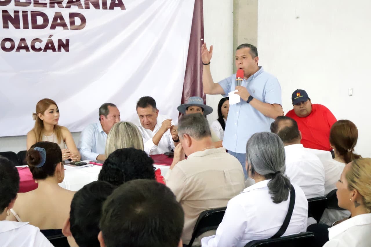 Será Morón el coordinador de la Transformación en Michoacán: JC Barragán