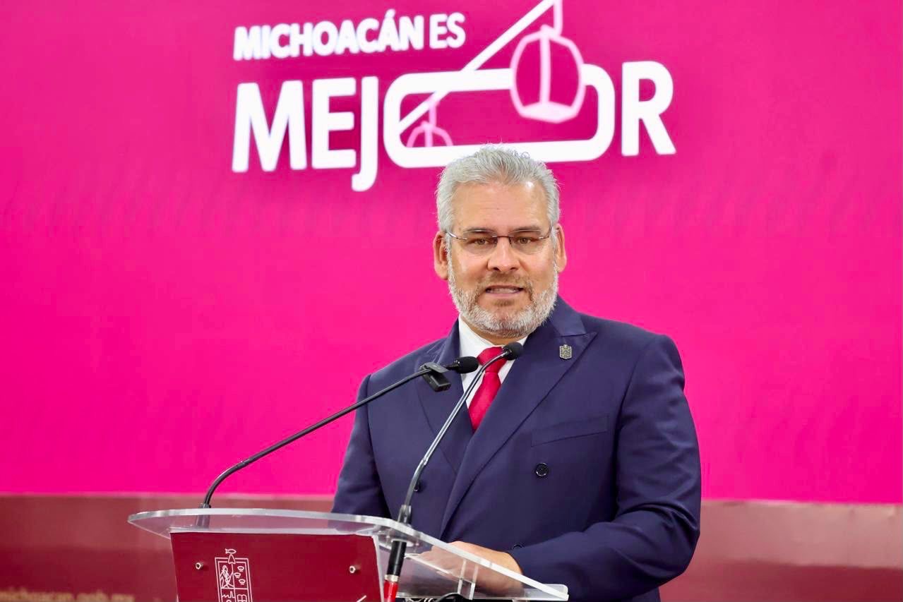 Michoacán suma 48 detenidos por extorsión; el triple con respecto al 2021: Bedolla