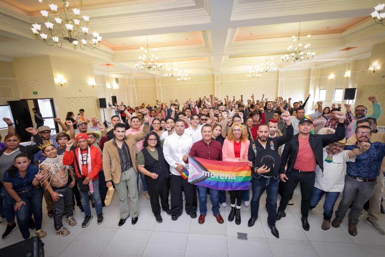 Torres Piña y colectivos LGBTTTIQ+ van juntos por una agenda de derechos y transformación 
