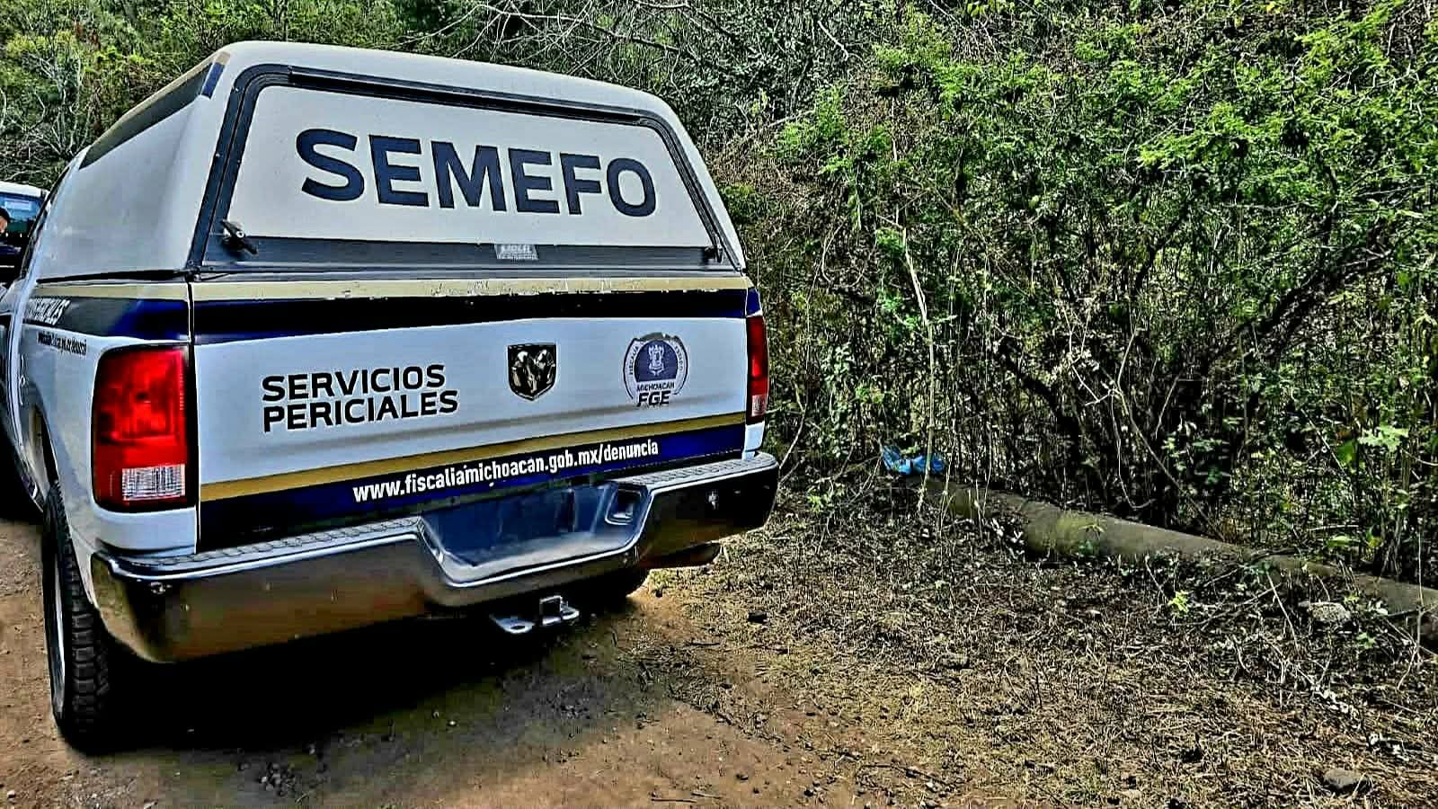 Localizan a joven muert0 por aparente explosivo improvisado tipo mina, en Apatzingán