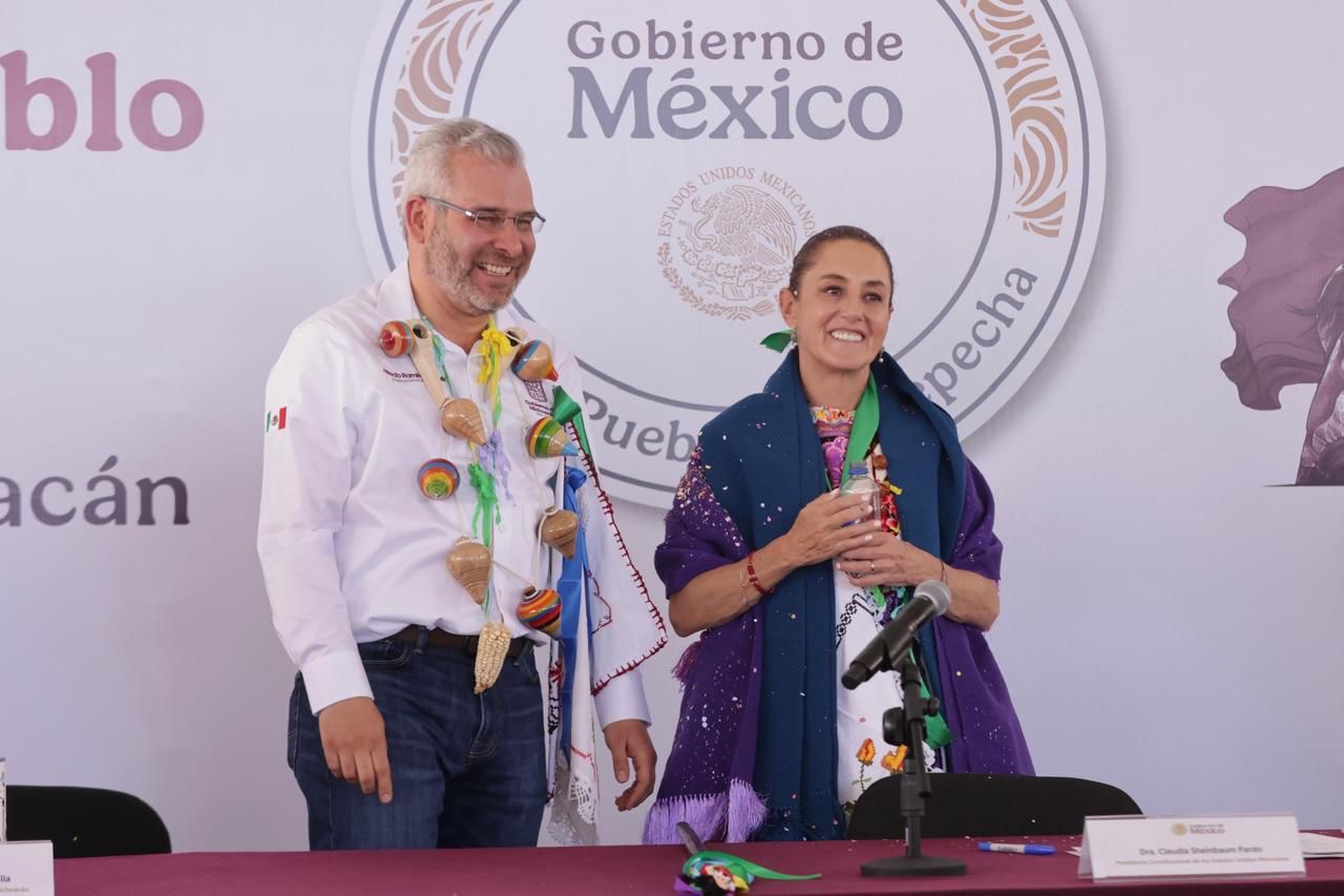 La presidenta Sheinbaum visitará Michoacán el 25 de septiembre: Bedolla