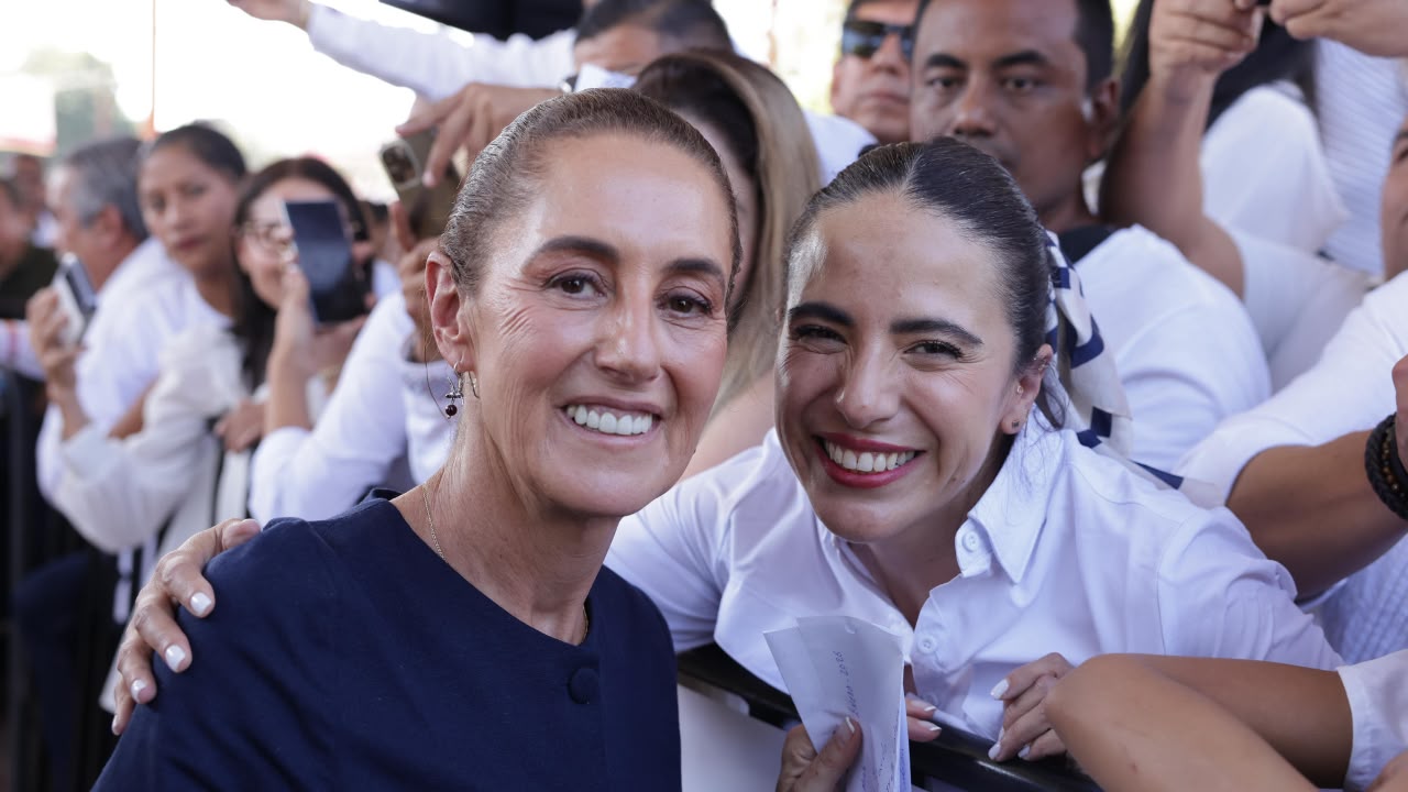 Giulianna Bugarini: Claudia Sheinbaum fortalece becas, pensiones y apoyos en Michoacán