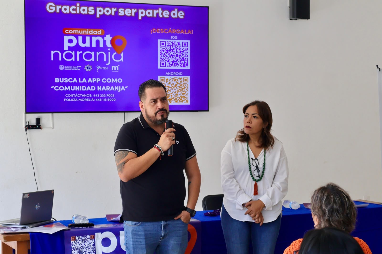 Con Punto Naranja, Sindicato de Limpia es también un espacio seguro para las mujeres
