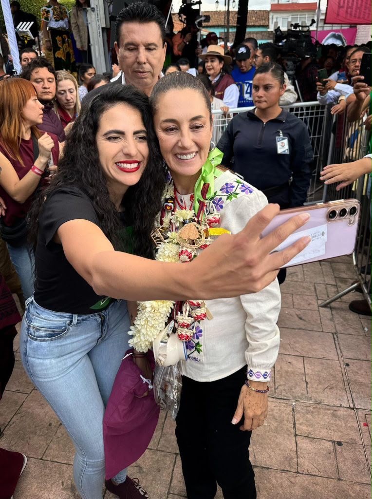 Giulianna Bugarini: Claudia Sheinbaum llega hoy a Michoacán con avances históricos