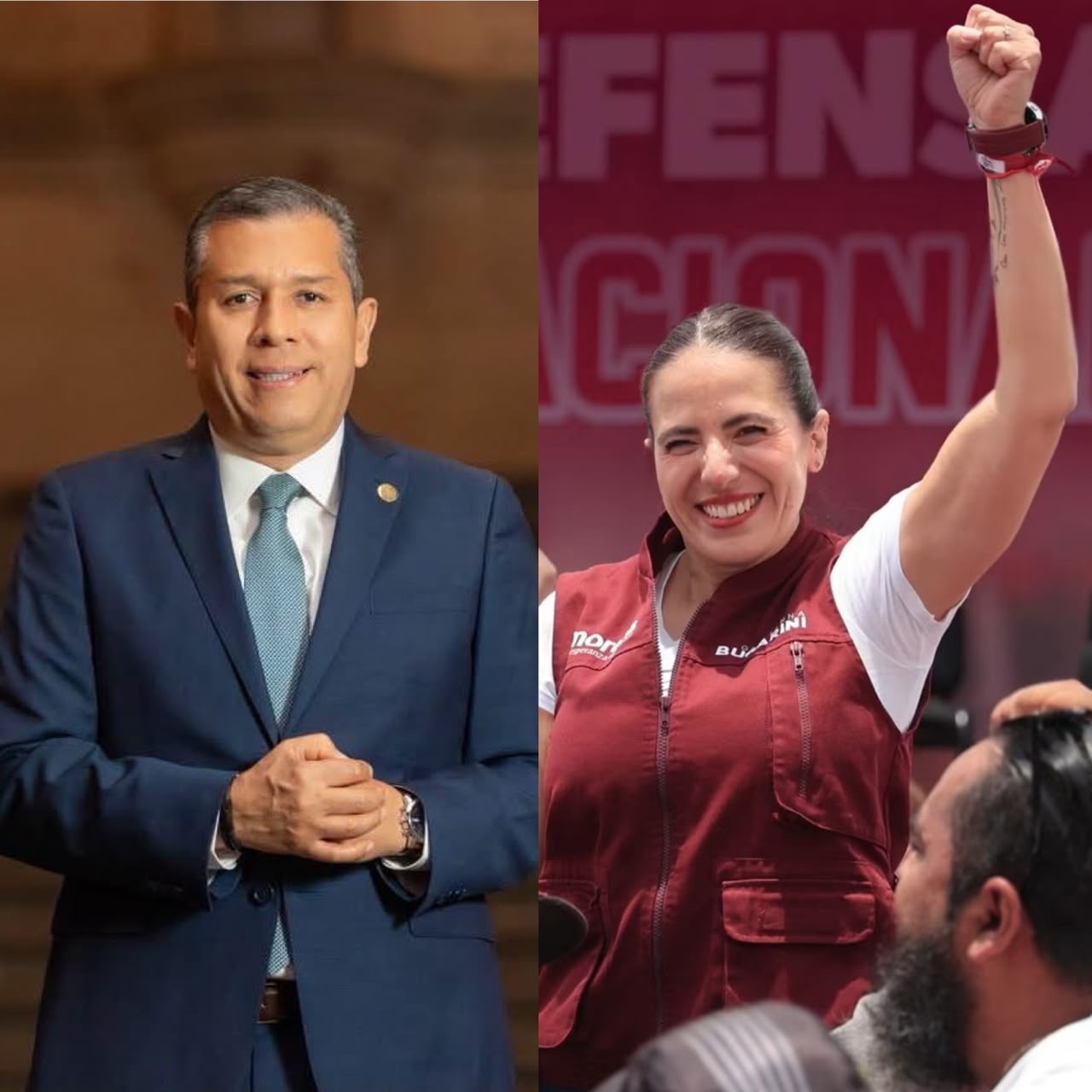 Giuliana Bugarini y Juan Carlos Barragán, los perfiles que destacan rumbo a la coordinación de Morena en Morelia