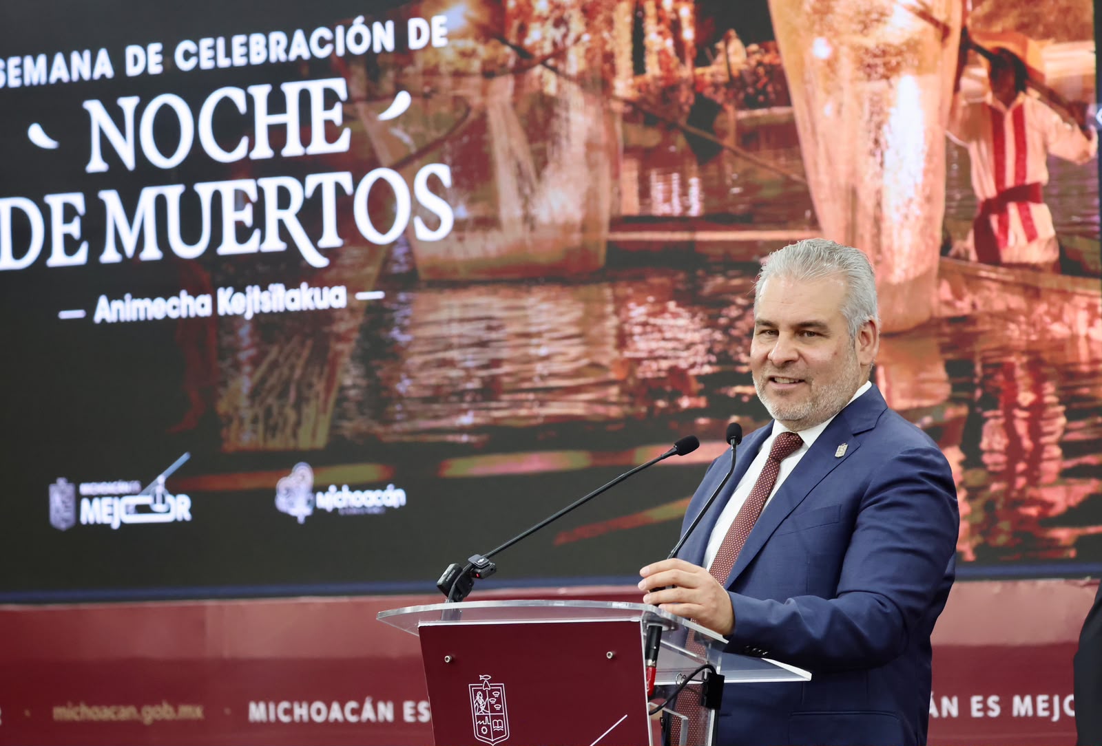 Anuncia Bedolla más de 700 actividades para la tradicional Noche de Muertos