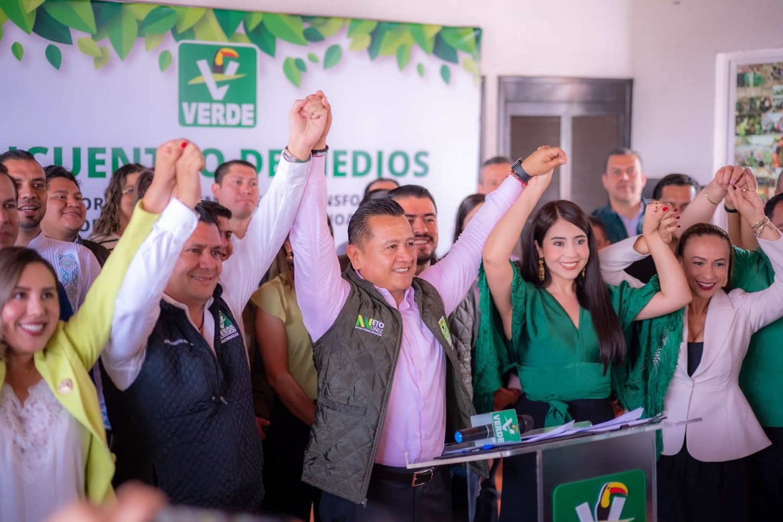 “Somos un partido de diálogo, no de chantaje”: PVEM respalda a Torres Piña como coordinador morenista