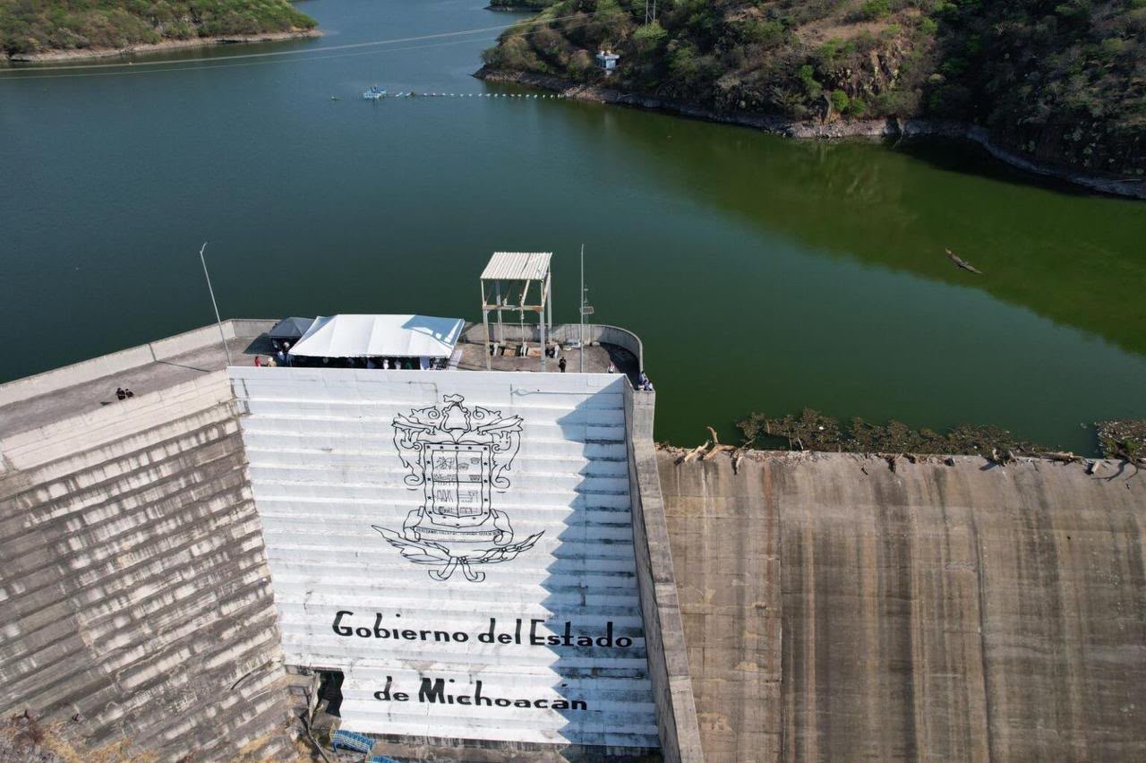 Conagua Michoacán reporta presas al 77 %, en beneficio de la actividad agrícola