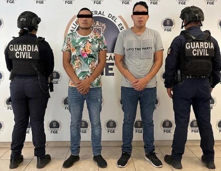 SSP detiene en Morelia a 5 personas por extorsión y venta de droga