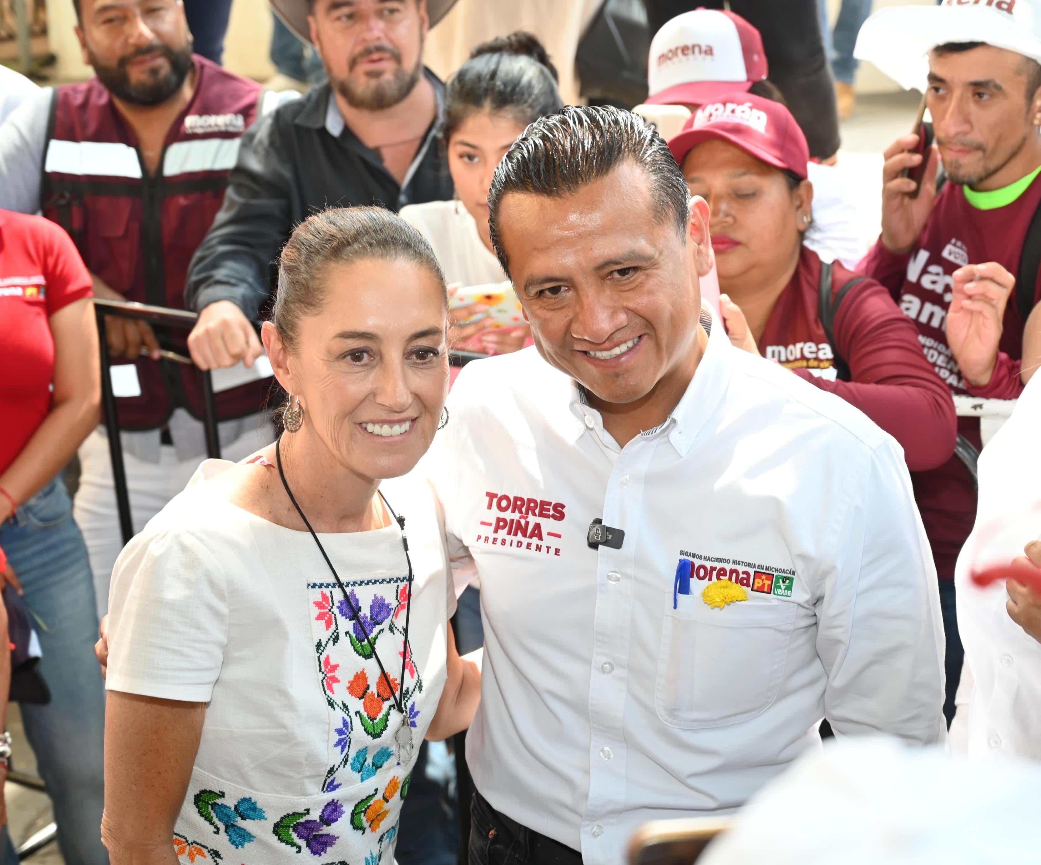 Sheinbaum da certidumbre a productores de aguacate de Michoacán: Torres Piña
